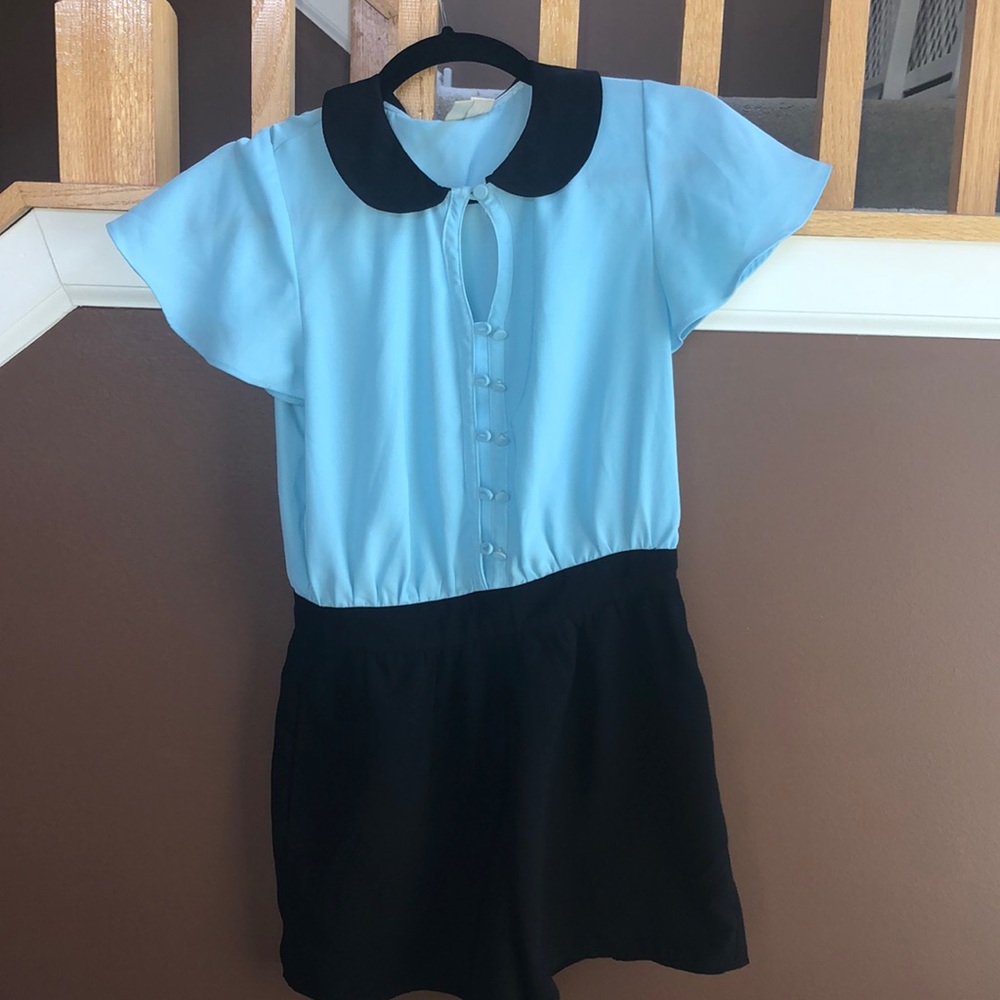 Cap sleeve romper